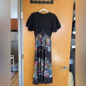 Ted Baker Silk Midi Dress